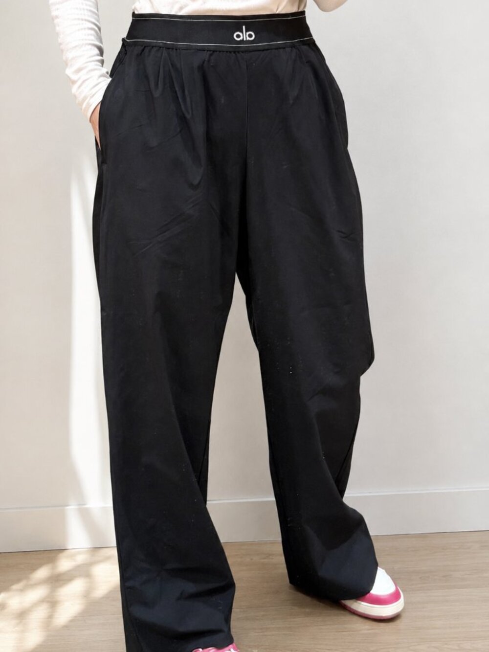 ALO Yoga😎Women's Suit Up Trouser Black (Regular)💅So Chic & Easy to Style